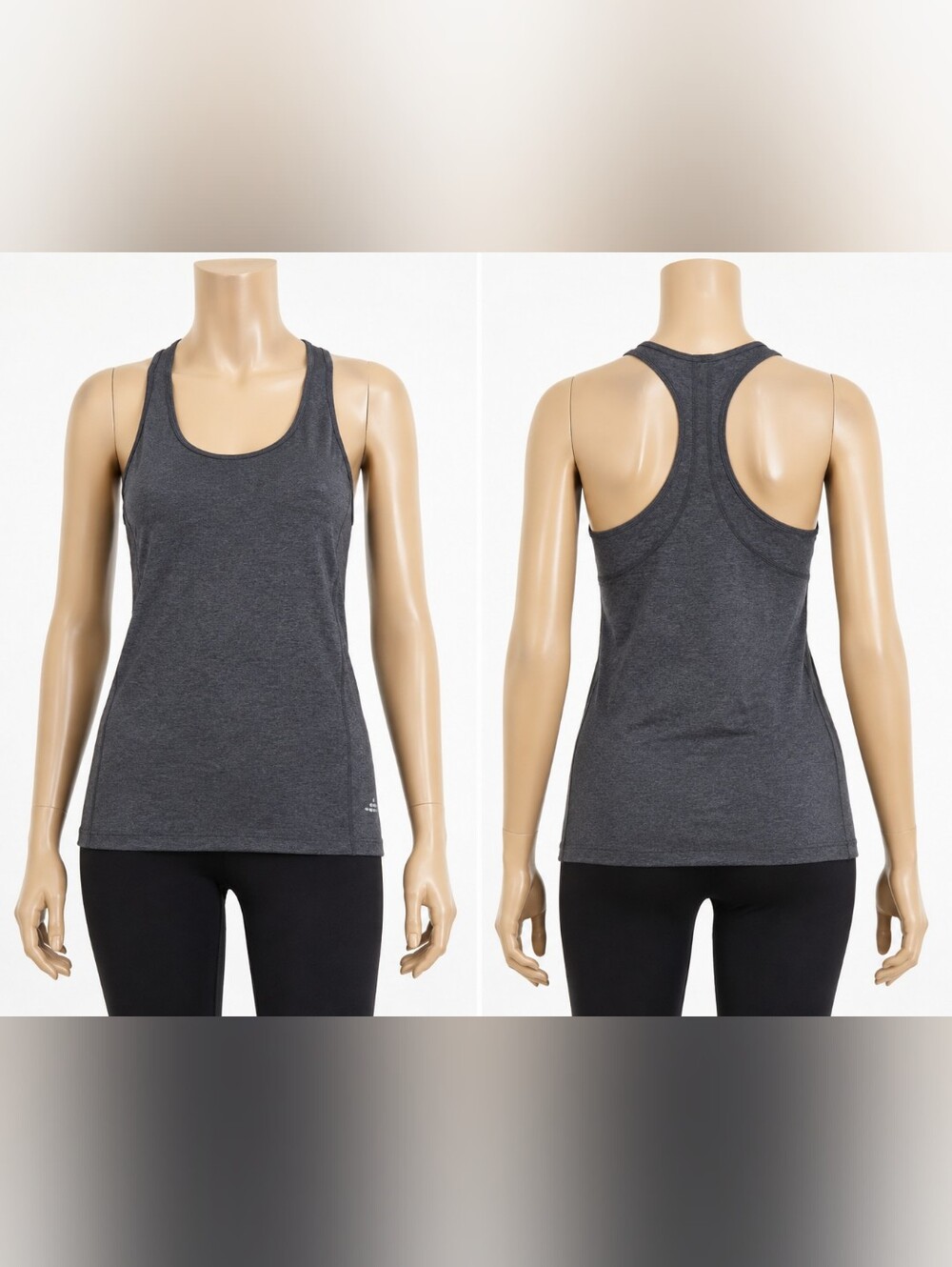 Women’s Racerback Tank Top - Charcoal